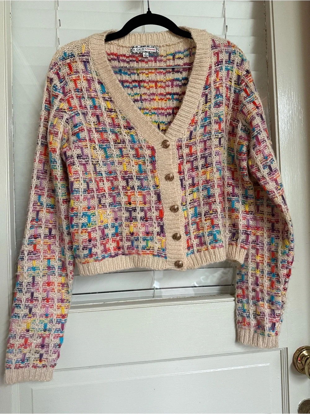 A Calvin by Flying Tomatoes Sweater Small - Picture 2 of 10